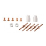 Set accesorii pentru aparat de taiat cu plasma PLC40 Scheppach 7906600706, 14 piese