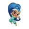Autocolant sticker decorativ de perete 3D din desene animate Shimmer and Shine-Tip Shimmer