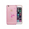 Husa Astrum Butterfly Swarovski Pink pentru Apple iPhone 6/6s