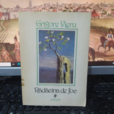 Grigore Vieru, Rădăcina de foc, ediție ilustrată de Sabin Bălașa, Buc. 1988, 077