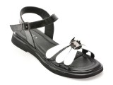 Cumpara ieftin Sandale EPICA alb-negru, 341125, din piele naturala