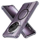 Husa silicon Honor Magic7 Lite X9c Techsuit - Shockproof Clear Silicone MagSafe