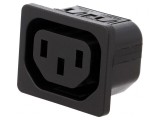 Conector Alimentare AC Mamă 10A 250V