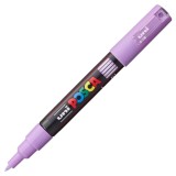 Marker UNI PC-1M Posca 0.7 mm,varf rotund,mov lavanda