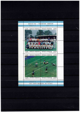 Set Mini Coli Maradona MNH foto