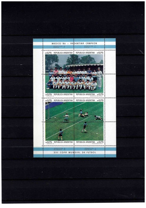 Timbre Maradona Nestampilate