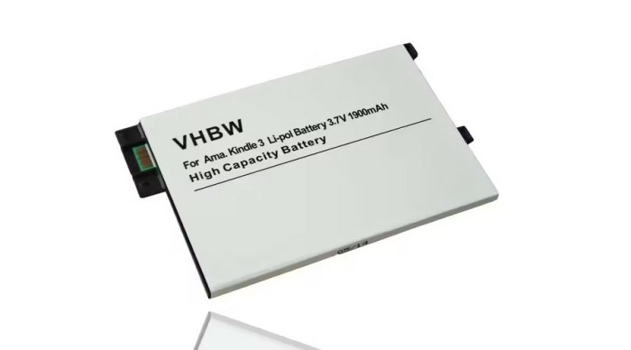 &Icirc;nlocuire baterie VHBW E-Book pentru Amazon S11GTSF01A, GP-S10-346392-0100, 170-1032-00 - 1900 mAh 3,7 V Li-polimer