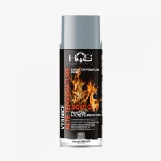Vopsea Spray HQS HIGH TEMP , rezistenta la temperaturi inalte, 400 ml foto