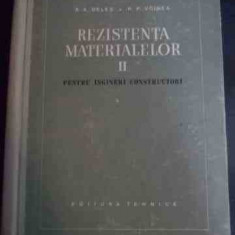 Rezistenta Materialelor Ii Pentru Ingineri Constructori Vol I - A. A. Beles, R. P. Voinea ,547591