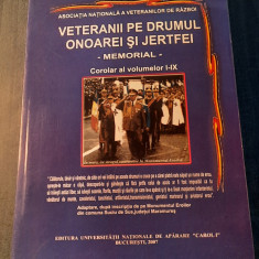 Veteranii pe drumul onoarei si jerfei memorial Victor Atanasiu