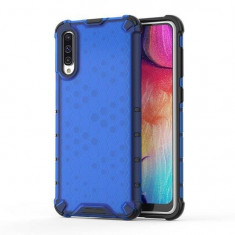 Husa Samsung Galaxy A50 iberry HoneyComb Albastru foto