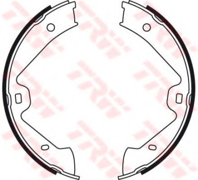 Set saboti frana, frana de mana VW TOUAREG (7P5) (2010 - 2016) TRW GS8776 foto
