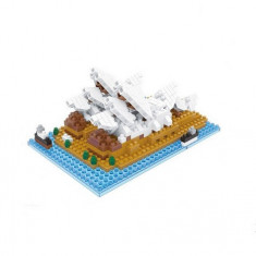 Set micro cuburi constructie Wise Hawk - Opera din Sydney, 425 piese