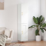 vidaXL Dulap &icirc;nalt, alb, 34,5x34x180 cm, lemn prelucrat