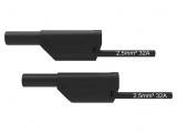 Cablu de măsurare 32A mufă banană 4 mm 2.5m