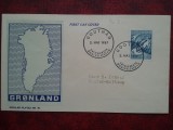 1957-Groenlanda-FDC