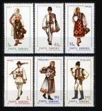Romania MNH 1968 / 1969 - Costume nationale I + II - LP 690 +693