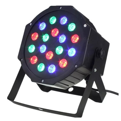 Proiector cu leduri, RGB, 18W, Gonga&amp;reg; Negru foto