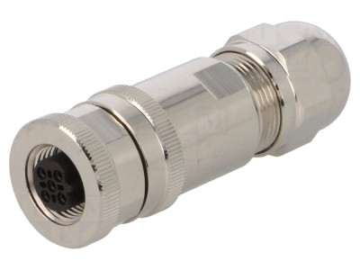 Conector M12 mamă 5 pini cod B IP67 foto