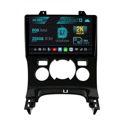 Navigatie Peugeot 3008 5008, Android 13, X-Octacore 8GB RAM + 256GB ROM, 9.5 Inch - AD-BGX9008+AD-BGRKIT259 foto