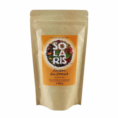 Amidon din porumb alimentar 250gr Solaris foto