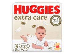 Scutece Huggies Extra Care 3 Jumbo, 6-10 kg, 40 buc