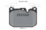 Set placute frana TEXTAR 2502801