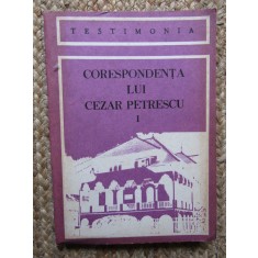 Corespondenta Lui Cezar Petrescu I - Stefan Ionescu