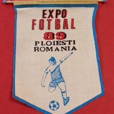 Fanion fotbal - "EXPO" FOTBAL 1989 PLOIESTI (varianta 1)