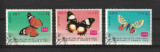 Timbre Arabia, Yemen (Regat), 1967 | Fluturi - Insecte | Serie Completă | aph, Fauna, Stampilat