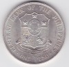 Filipine Philippines 1 Peso Apolinario Mabini 1965 COMEMORATIVA, Asia, Argint