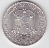 Filipine Philippines 1 Peso Apolinario Mabini 1965 COMEMORATIVA