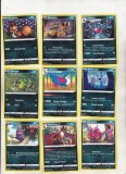 bnk crc Cartonase de colectie - Pokemon Franta 2021 - 124 diferite