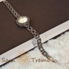 Ceas Dama Argint Masiv SaraTremo Infinity cu Marcasite, Bratara 20cm, Elegant