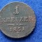 AUSTRIA 1 KREUZER 1851