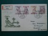 1956- Plic circ.-FDC