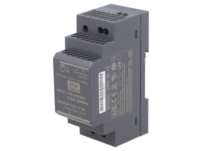 Alimentator Pulsatoriu 24W 12VDC 2A pentru Șină DIN foto