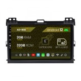 Cumpara ieftin Navigatie Toyota Prado J120 (2002 - 2010), Android 12, E-Octacore 2GB RAM + 32GB ROM, 9 Inch - AD-BGE9002+AD-BGRKIT083