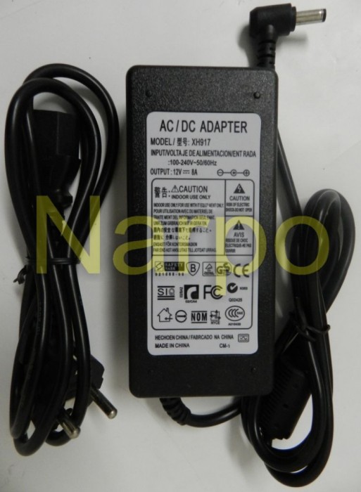 Alimentator transformator iesire 12V 8A 96W mufa 5.5mm 220-240 V
