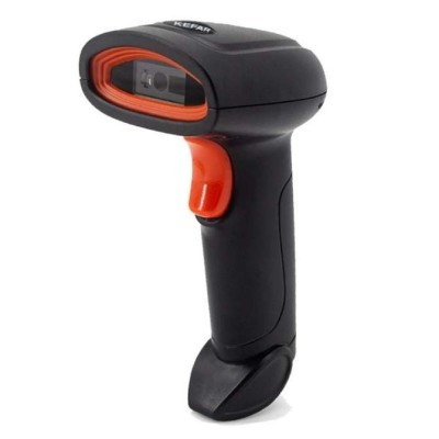 Cititor coduri de bare, barcode scanner 2D cu laser, wireless, &amp;icirc;ncărcare USB, foto
