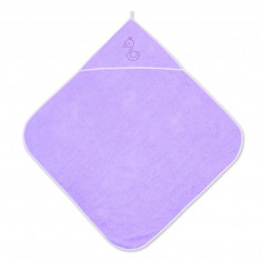 Lorelli - Prosop bebe cu gluga, 80x80 cm, Violet