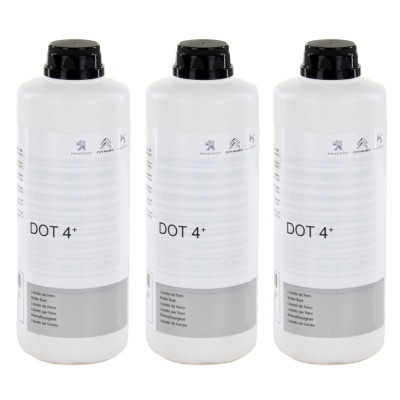 Set 3 Buc Lichid Frana Oe Citroen Dot 4+ 500ML 1610725580 foto