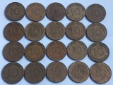 Lot 20 Monede Germania 10 Pfennig - Numismatică Germană