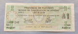 Argentina - 1 Austral ND (1985-1987) Provincia Tucuman