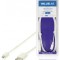 Cablu USB 2.0 USB A tata - micro USB B tata plat 1m alb Valueline