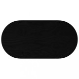 Cumpara ieftin Blat de masa maro inchis 80x40x4 cm lemn masiv de stejar oval