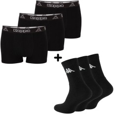 Set Kappa 3 perechi sosete + 3 boxeri M Boxeri