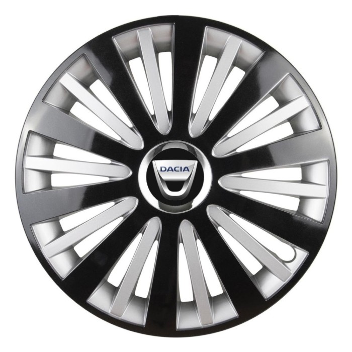 Set 4 Capace Roti, potrivite jantelor de R15, pentru Dacia, model falcon dual