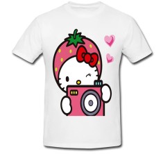 Tricou &amp;quot; Hello Kitty Photo camera &amp;quot; foto