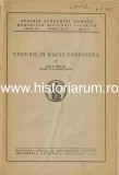 C9668N Ungurii din Dacia Carpatină de Ioan Nistor, 1942. Completă, 34 pagini. Format 24,5/17,5 cm.